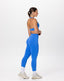 SIGNATURE BBL SCRUNCH SEAMLESS LEGGINGS - OCEAN BLUE