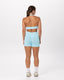 SIGNATURE BBL SCRUNCH SEAMLESS SHORTS - BABY BLUE